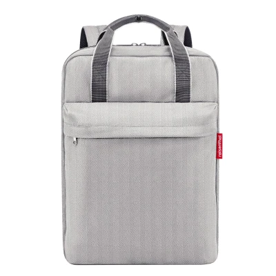 Abbildung von Reisenthel Allday 39 CM Laptopfach Tagesrucksack, Größe: One Size, Herringbone grey