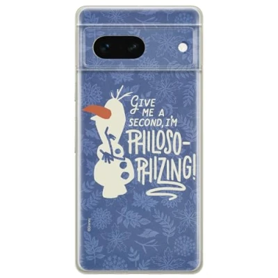 Abbildung von ERT GROUP Handyhülle für Google Pixel 7 Original und offiziell Lizenziertes Disney Muster Olaf 005 optimal an die Form des Handy angepasst, hülle aus TPU