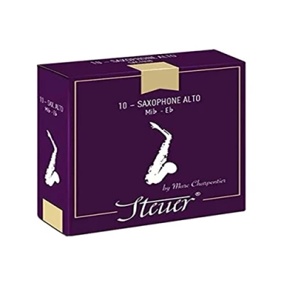 Abbildung von Steuer Blatt Alt Saxophon Traditionell 10er Packung Gr.2 1/2