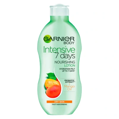 Abbildung von Garnier Intensive 7 Days Mango Probiotic Extract Body Lotion Dry Skin 400ml