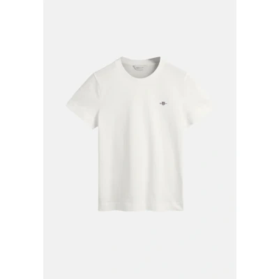 Abbildung von GANT Shield Tshirt basic, Damen, Größe: XS, White