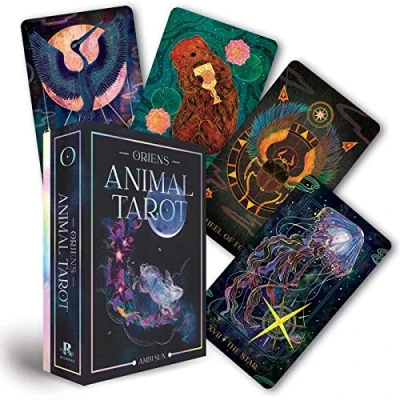 Abbildung von Oriens Animal Tarot: 78 Card Deck and 144 Page Book