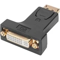Abbildung von DIGITUS DisplayPort Grafik Adapter, DP zu DVI I (24+5), WQXGA, 2560 x 1600 Pixel, Schwarz