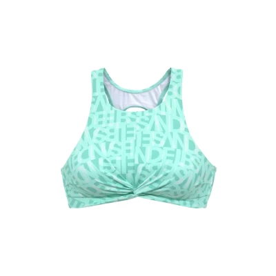 Abbildung von Elbsand CROP Bikinitop, Damen, Größe: 32xA/B, Mint