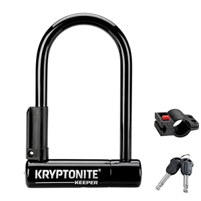 Abbildung von Kryptonite Fahrradschloss Keeper Mini 6 (8, 3x15, 2cm), black, 8, 3 x 15, 2 cm, 3500450