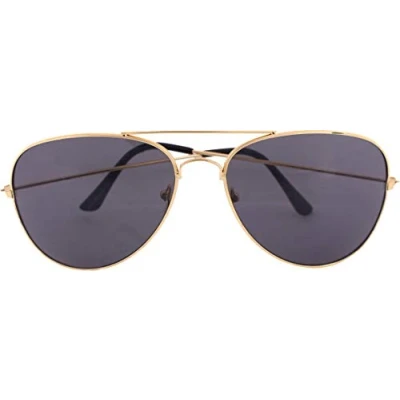 Abbildung von Mil Tec Pilotenbrille US PILOTENSONNENBRILLE GOLD M.ETUI