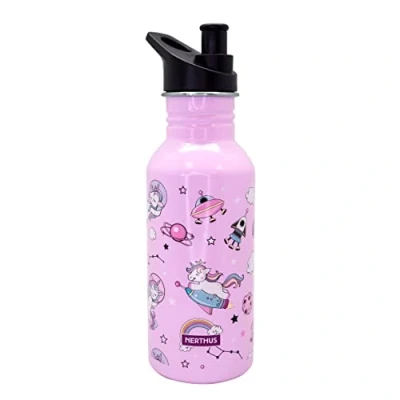 Abbildung von NERTHUS Unisex Erwachsene FIH 807 Wasserflasche Für Kinder, Rose, 500 ml