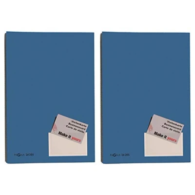 Abbildung von Pagna Unterschriftsmappe, 20 teilig, mit Color Einband und dehnbarem Rücken (2X Blau)