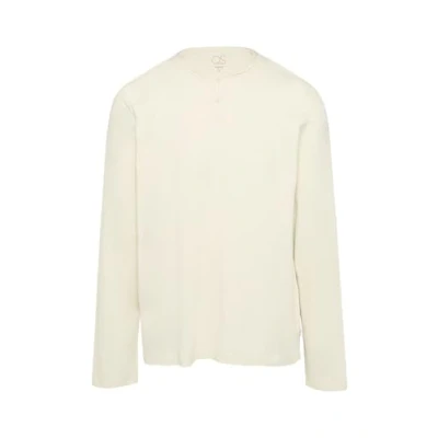 Abbildung von QS Langarmshirt, Herren, Größe: Medium, Creme