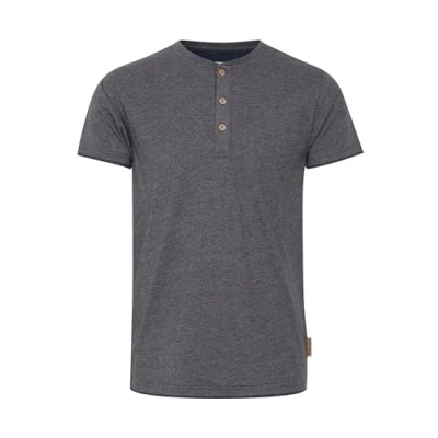 Abbildung von Indicode Jeans TONY Tshirt basic, Herren, Größe: Small, Grey mix