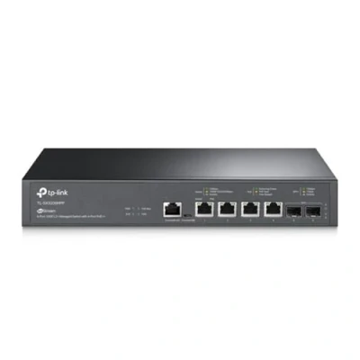 Abbildung von TP LINK 4 Port 10G Managed POE Switch， TL SX3206HPP