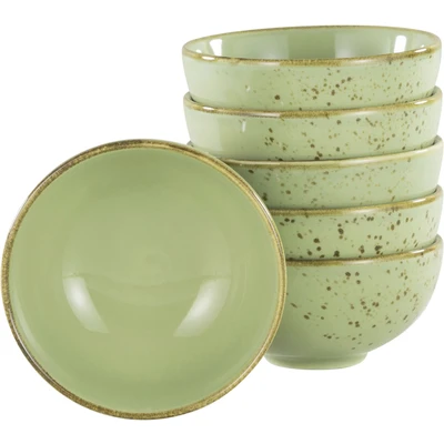 Abbildung von CreaTable Dipschale NATURE COLLECTION, Steinzeug, (Set, 6 tlg), Snackschale, Ø 11,5 cm