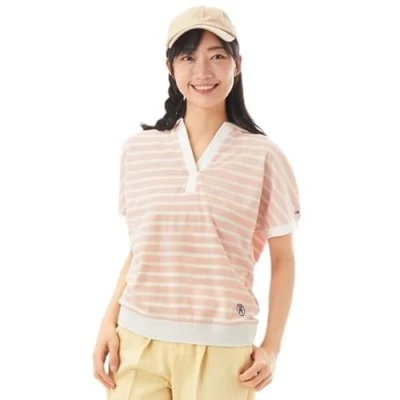 Abbildung von Tommy Hilfiger Kurzarm Poloshirt, Damen, Größe: XS, Rose