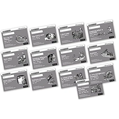 Abbildung von Read Write Inc. Phonics: Grey Set 7 Core Black &amp; White Storybooks (Mixed Pack of 13)