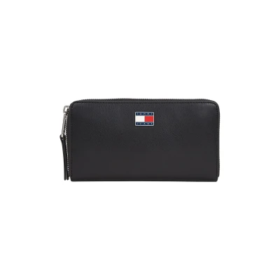 Abbildung von Tommy Jeans Pillow Large Geldbörse, Damen, Größe: One Size, Black