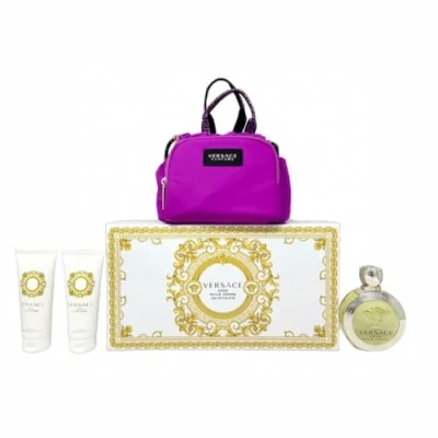 Abbildung von Versace EDT Eros Parfüm Set für Damen, 4 teilig