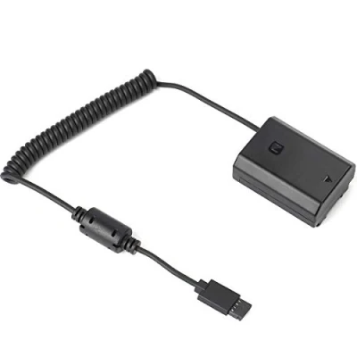 Abbildung von SZRMCC Akkuadapterkabel für DJI Ronin S Gimbal DC 12V Ausgang zum NP FZ100 Koppler Dummy Akku Sony A9 A7III A7RIII A7RIV Kamera