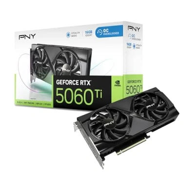 Abbildung von PNY GeForce RTX™ 5060 Ti GPU Overclocked Dual Fan DLSS 4 16GB