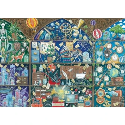 Abbildung von Ravensburger Puzzle Das Kuriositätenkabinett, 1000 Puzzleteile, Made in Germany