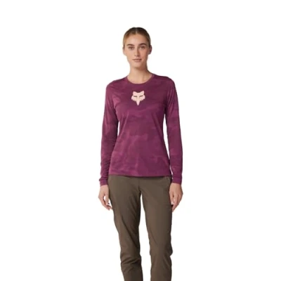 Abbildung von Fox Racing Damen Ranger TRU Dri Kurzarm Trikot Hemd, Sangria, Medium