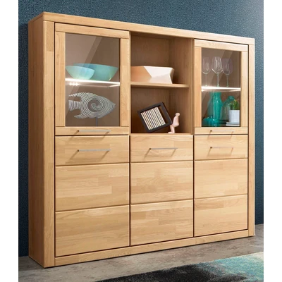 Abbildung von Home affaire Highboard &quot;Trondheim&quot;, Breite 130 cm
