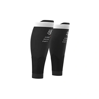Abbildung von COMPRESSPORT Kompressions Wadenbandage R2V2 Muskelschutz, Leistung und Erholung für Sport Ultraleicht Antistatig Laufen, Radfahren, Trail Triathlon
