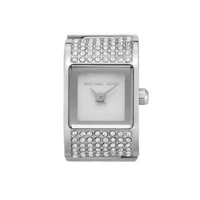 Abbildung von Michael Kors Darrington Uhr silvercoloured, Damen, Größe: One Size, Silver coloured