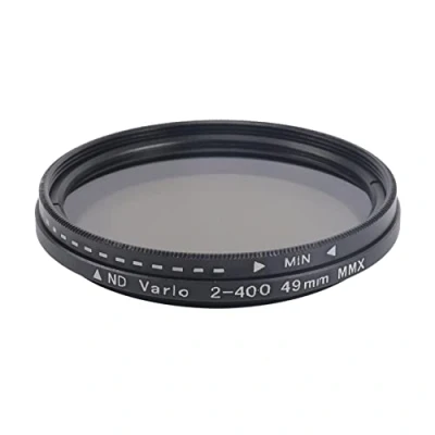Abbildung von Cosmin ND2 400 Neutral Dichte Fader Variabler ND Filter Einstellbarer 49Mm für Kamera Objektiv