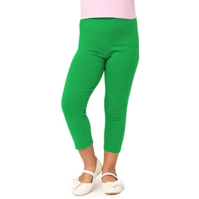 Abbildung von Merry Style Mädchen 3/4 Leggings aus Baumwolle MS10 226 (Grün,152)