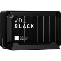 Abbildung von WD_BLACK D30 Game Drive SSD 2 TB (Übertragung mit 900 MB/s, USB Typ C zu A Kabel) kompatibel PlayStation 5 und Xbox Series XS, Schwarz