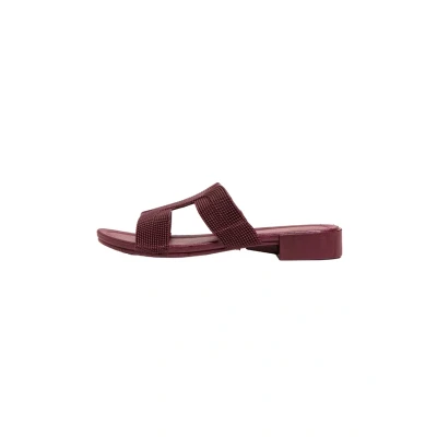 Abbildung von Brasileras Mardin Pantolette flach, Damen, Größe: 40, Garnet Schuhe