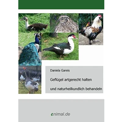 Abbildung von Geflügel artgerecht halten und naturheilkundlich behandeln