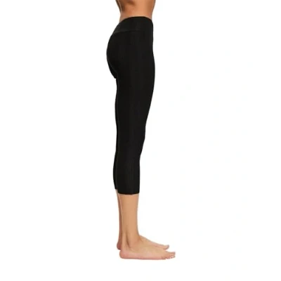 Abbildung von ESPRIT Damen Leggings Check, Viskose, 1 Stück, Schwarz (Black 3000), 38 40