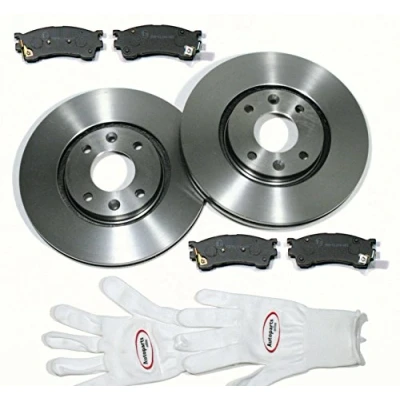 Abbildung von Autoparts Online Set 60005073 Bremsscheiben 234 mm belüftet Bremsen Bremsbeläge für vorne die Vorderachse