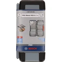 Abbildung von ToughBox Metallbohrer Satz HSS G, 135, 18 teilig