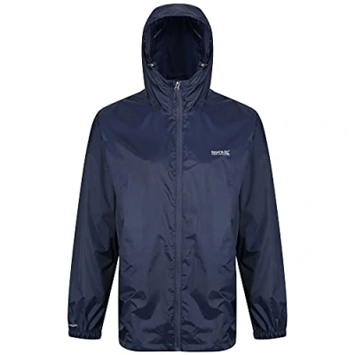 Abbildung von Regatta Herren Mens Pack It Jacket with Hood baby jacke, Navy, 3XL