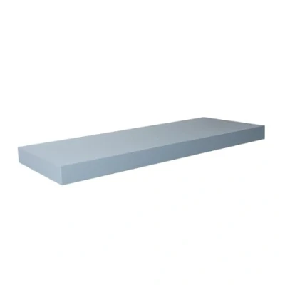 Abbildung von Velano Regalbrett, Wandregal, Regalboden, Schweberegal, Hängeregal, Regalsysteme 1 Stück, 60x23.5 cm, Hellblau Regale für Küche, Badezimmer, Wohnzimmer, Schlafzimmer HYLLY