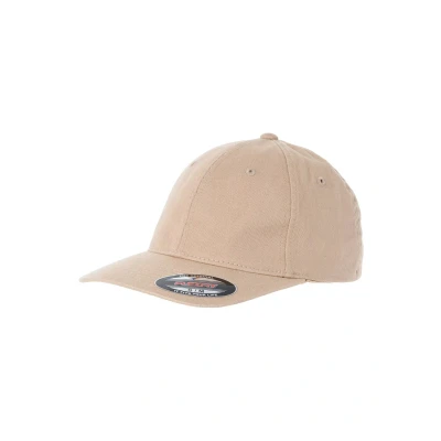 Abbildung von Flexfit Garment Washed Cotton Dad Hat Kappen, Khaki, S/M