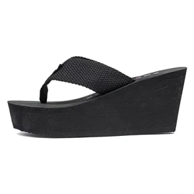 Abbildung von Sandales compensées Diver Rocket Dog Pour Femme en Noir