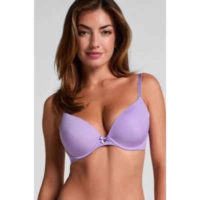 Abbildung von Hunkemöller Vorgeformter Bügel BH Plunge Lila