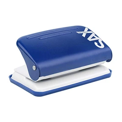 Abbildung von SAX 218 Locher 12 Blatt Minilocher (Blau)