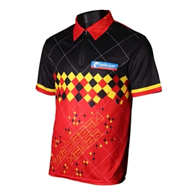 Abbildung von Unicorn Darts Herren Offizielles 2019 Dimitri Van Den Bergh Shirt
