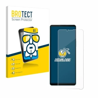 Abbildung von BROTECT Schutzglas für Sony Xperia 10 VI Schutzfolie Panzer Folie Glas [Extrem Kratzfest 9H, Anti Fingerprint, Ultra Transparent]