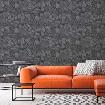 Abbildung von A.S. Création Vliestapete &quot;Terra Tapete Steinoptik&quot;, matt gemustert neutral, Stein Steinwand Naturstein 3d Optik Tapeten Wohnzimmer modern