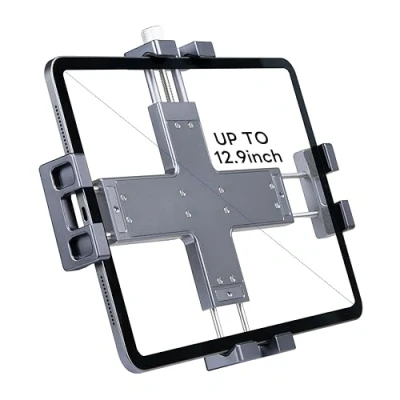 Abbildung von FANAUE Tablet Halterung für das Auto mit Kugelkopf, leichtes Design, um 360 Grad drehbare iPad Ihre Windschutzscheibe, Armaturenbrett oder Schreibtisch, kompatibel Allen
