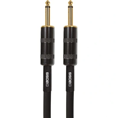 Abbildung von BOSS BSC 15 Lautsprecherkabel, 14 AWG Kupferkern, 6,3 mm Klinkenstecker, Länge: 1 m