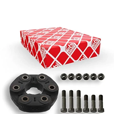 Abbildung von FEBI BILSTEIN 43488 Hardyscheibe 96 mit Schrauben Muttern BMW: 5 Limousine, X3, Touring