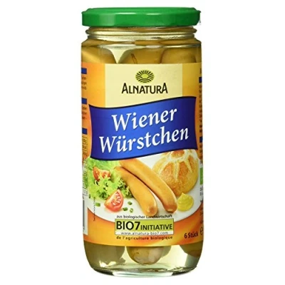 Abbildung von Alnatura Bio Wiener Würstchen, 6er Pack (6 x 400 g)