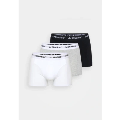 Abbildung von Jack &amp; Jones Jacsoho Trunks 3 PACK Boxerbriefs, Herren, Größe: Large, Grey/black/white