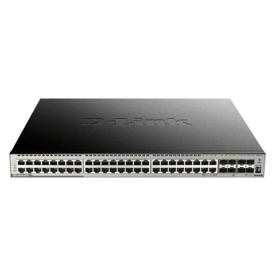 Abbildung von D Link DGS 3630 52PC 44 Port Gigabit PoE 4 Combo SFP 10GBit/s SFP+ Switch